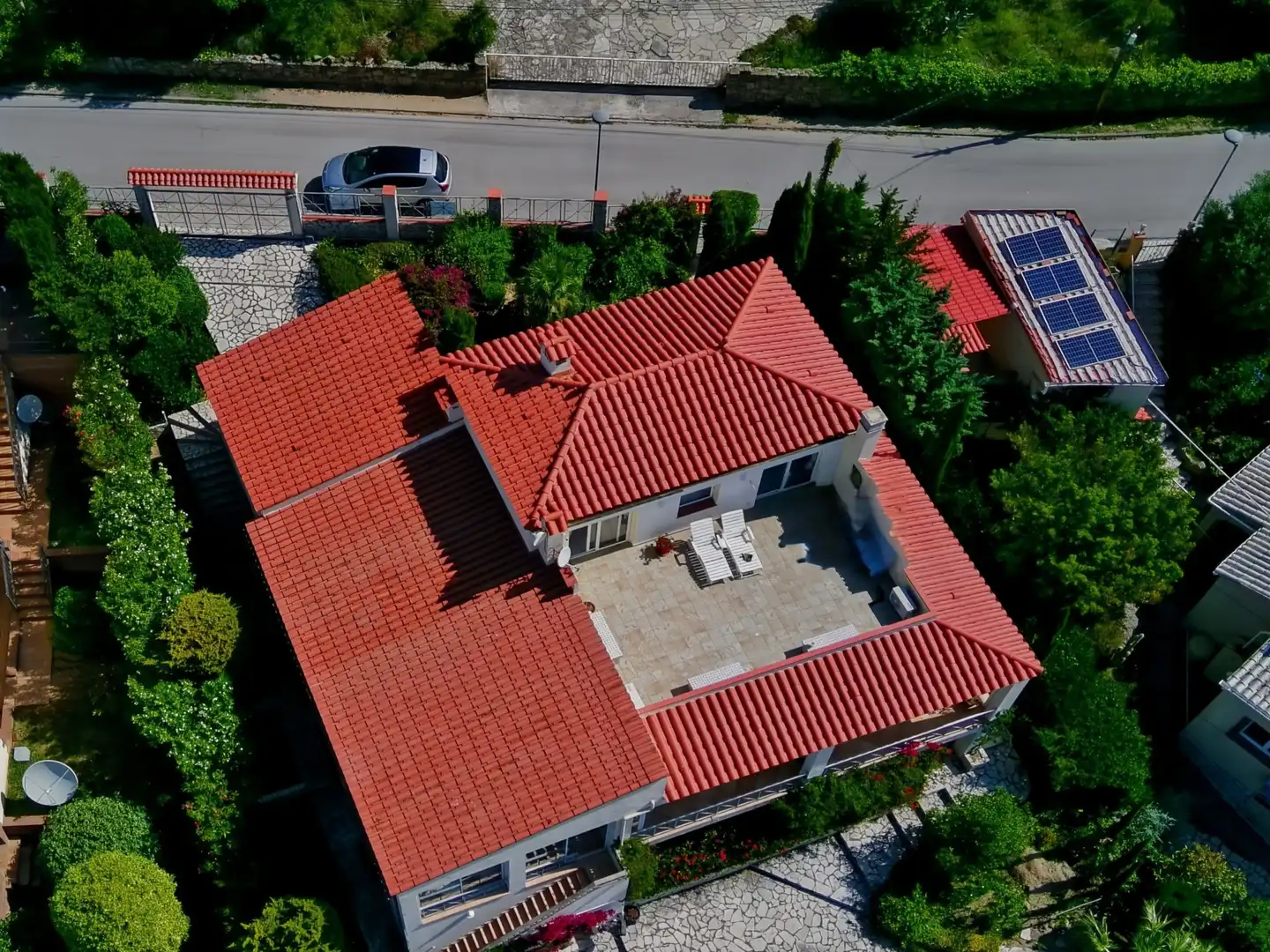 Vista exterior de Casa adosada en venda en Palau-saverdera amb Aire condicionat, Calefacció i Terrassa