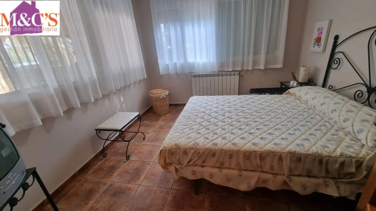 Dormitori de Casa o xalet en venda en Cabezarrubias del Puerto amb Aire condicionat, Calefacció i Jardí privat