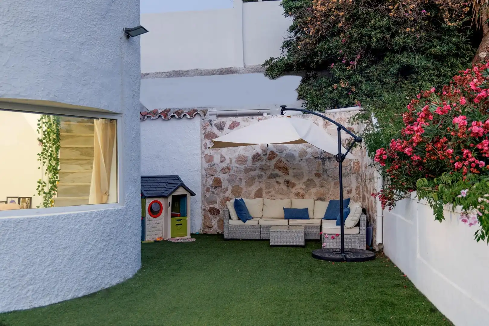 Terrassa de Casa o xalet en venda en Benalmádena amb Aire condicionat, Calefacció i Jardí privat