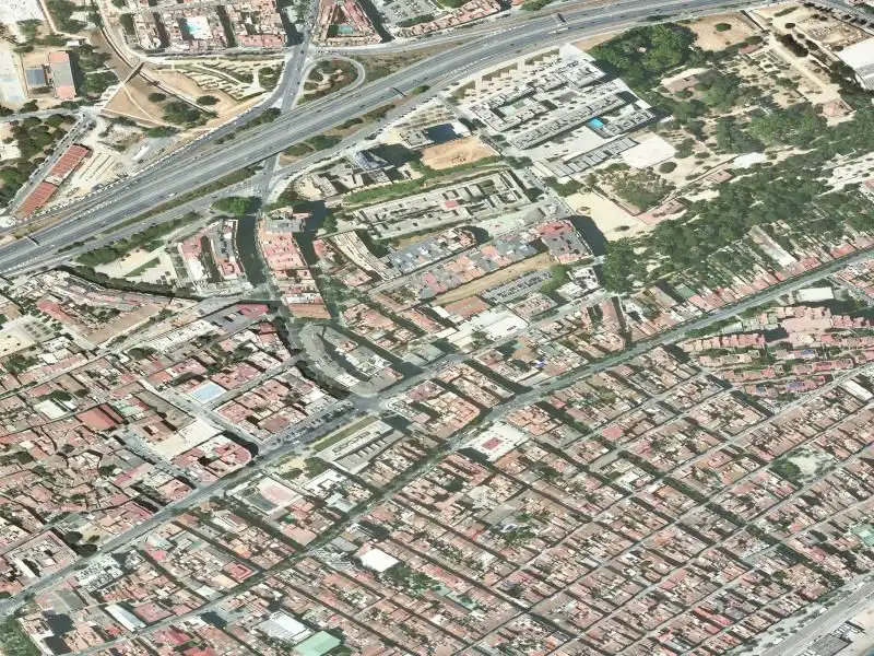 Vista exterior de Pis en venda en Badalona