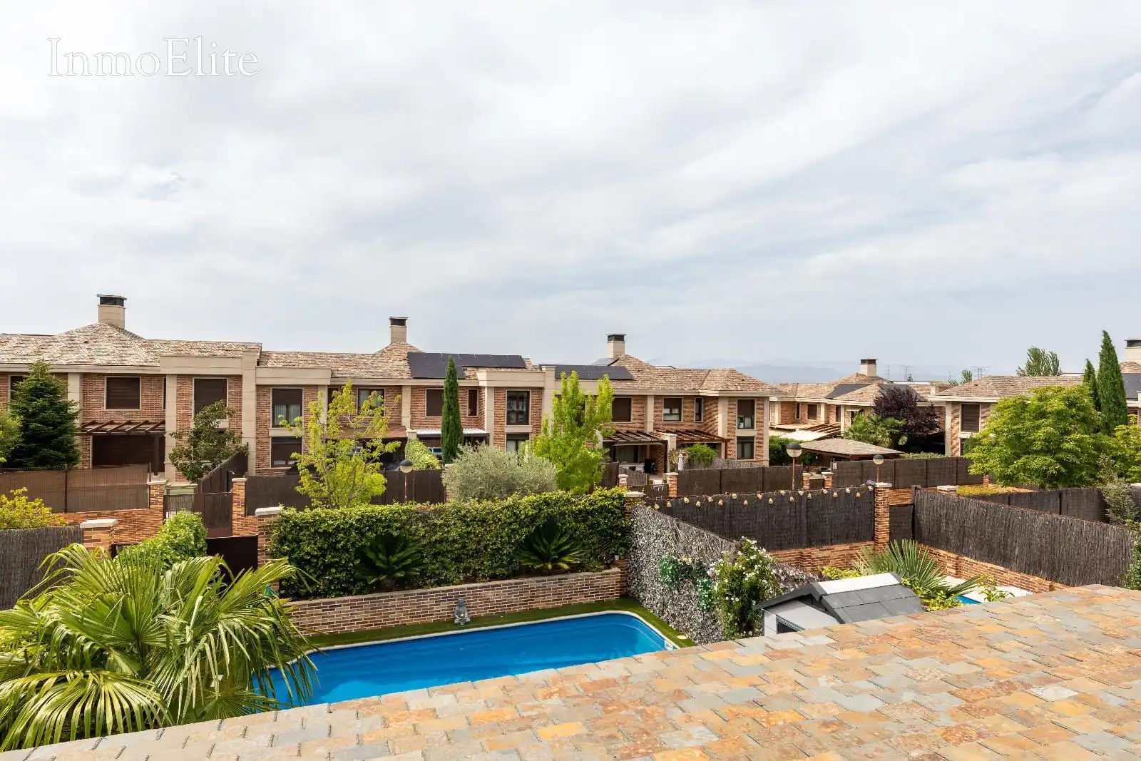 Exterior view of Detached homes for sale in Majadahonda  with Air Conditioner, Heating and Private garden