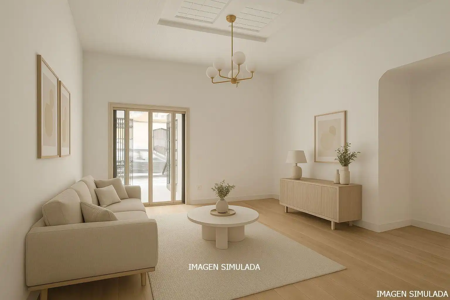 Sala de estar de Planta baja en venta en Algemesí con Terraza