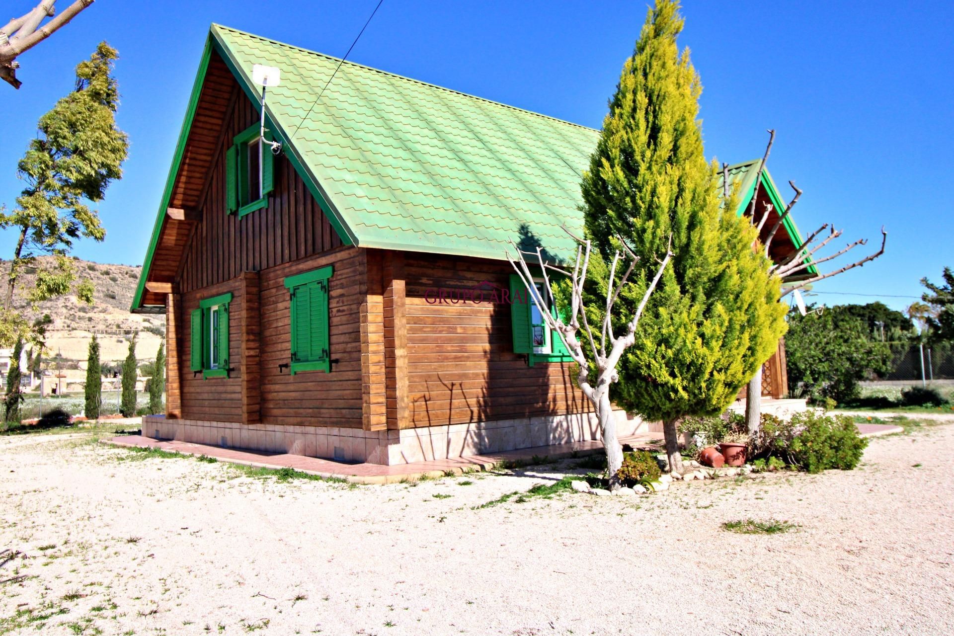 Exterior view of Country house for sale in Aspe  with Private garden, Terrace and Storage room