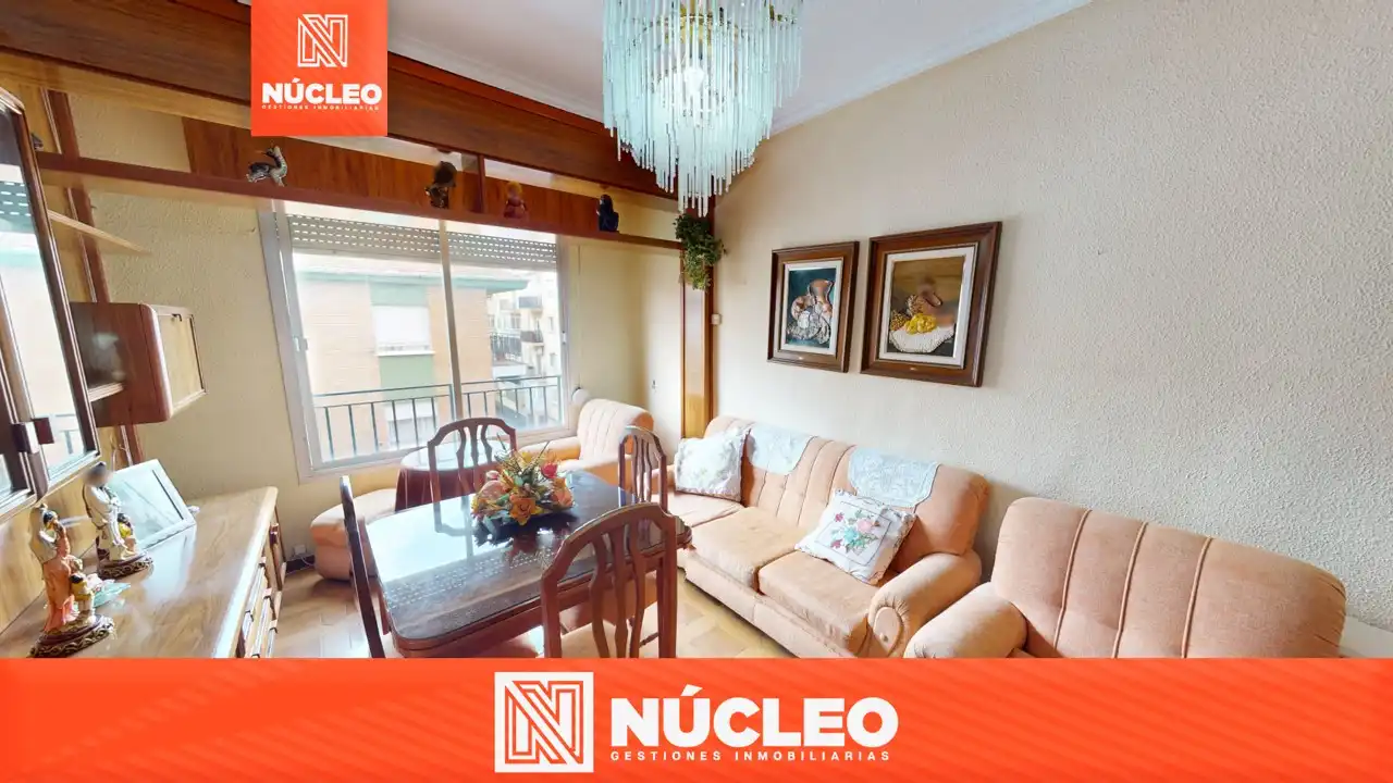 Balcony of Flat for sale in  Albacete Capital  with Furnished and Balcony