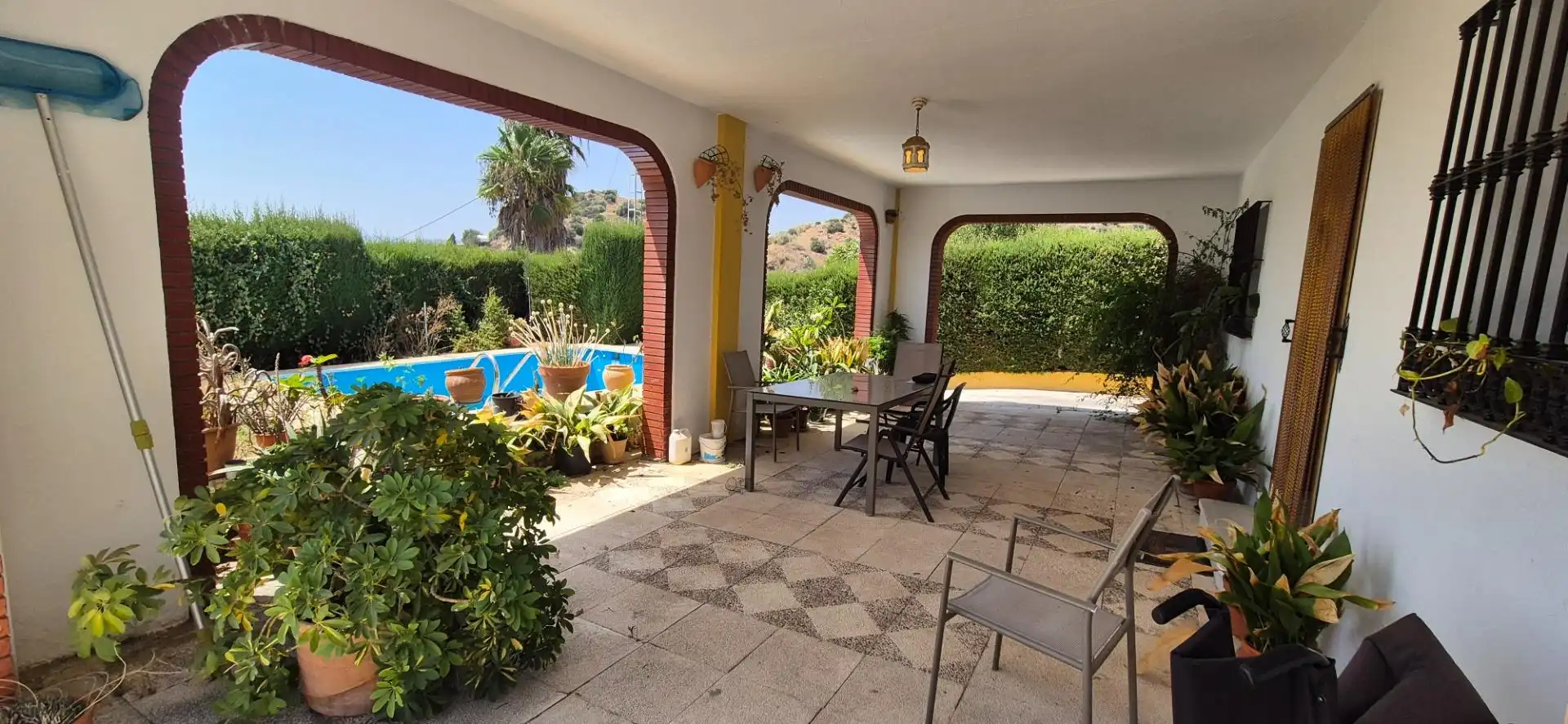 Terraza de Casa o chalet en venta en Málaga con Aire acondicionado, Jardín privado y Terraza