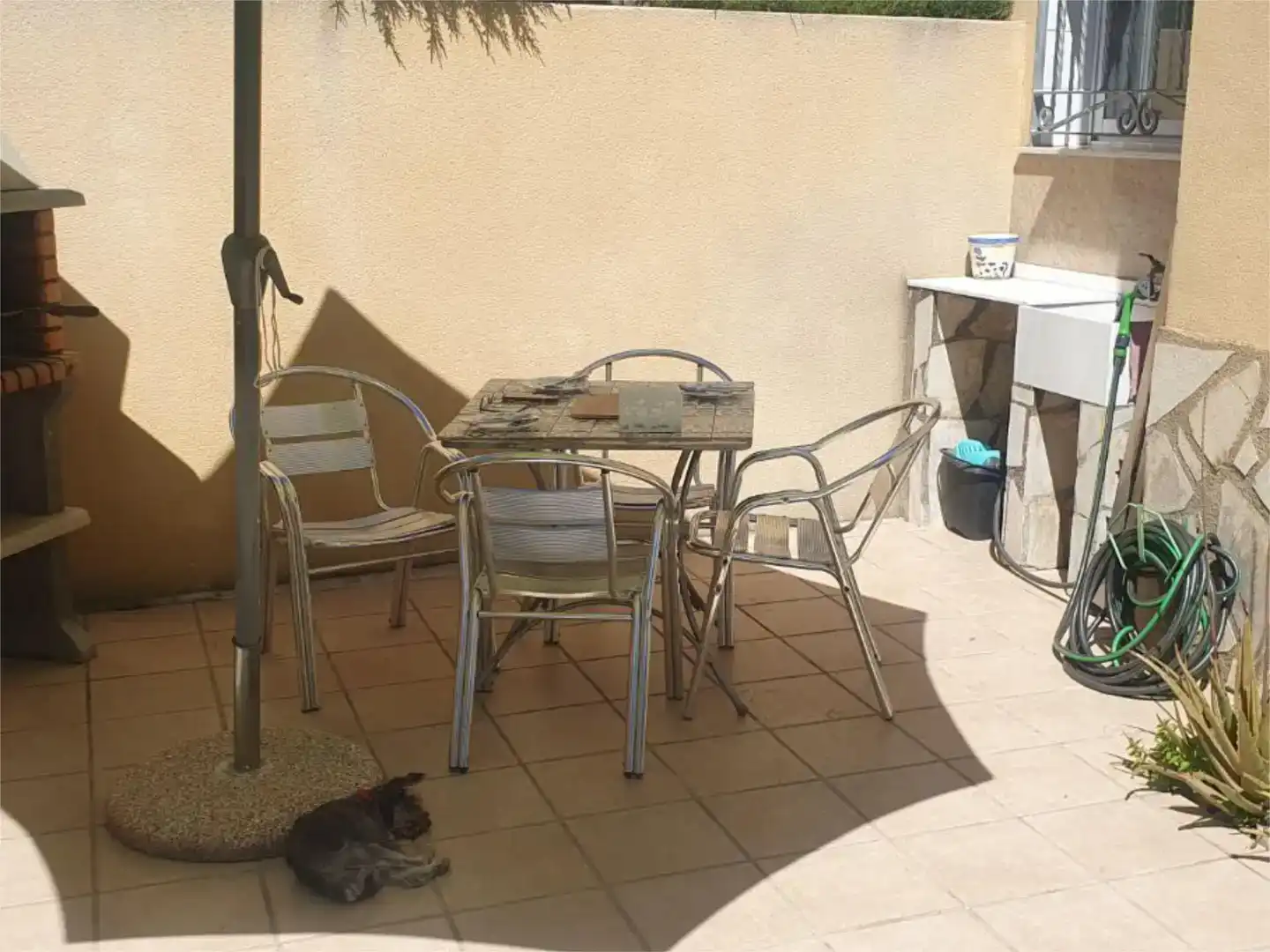 Terrassa de Casa adosada en venda en Oliva amb Aire condicionat, Piscina i Balcó