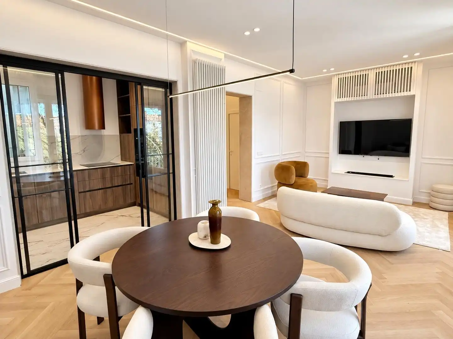 Sala de estar de Piso en venta en Madrid con Aire acondicionado, Calefacción y Parquet