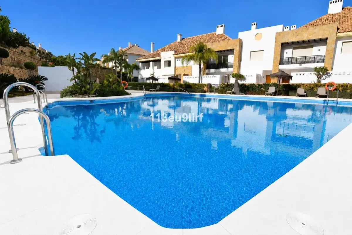 Vista exterior de Casa adosada de alquiler en Mijas con Aire acondicionado, Calefacción y Jardín privado