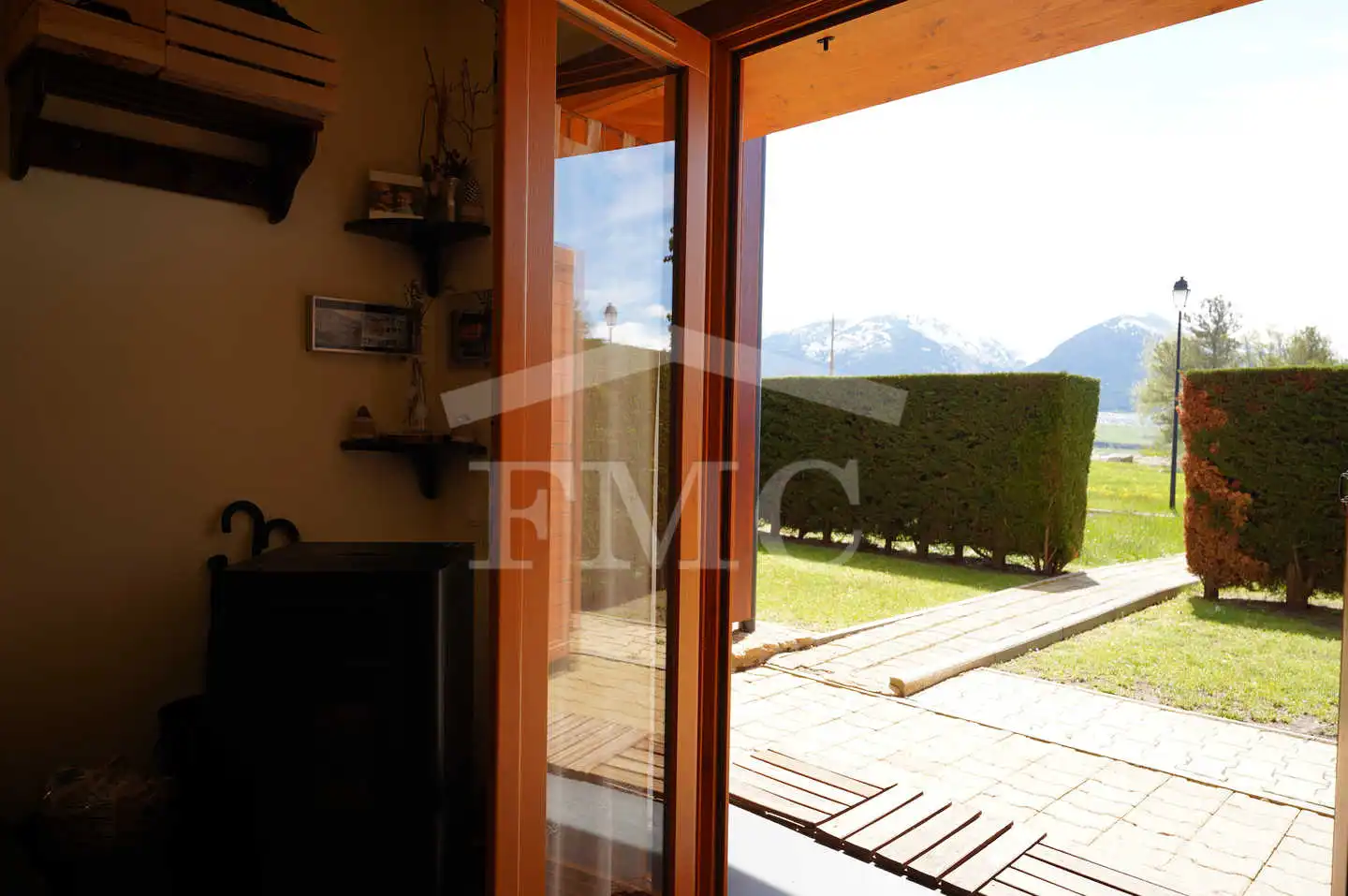 Garten von Erdgeschoss zum Verkauf in Font-Romeu-Odeillo-Via mit Heizung, Privatgarten und Parkett
