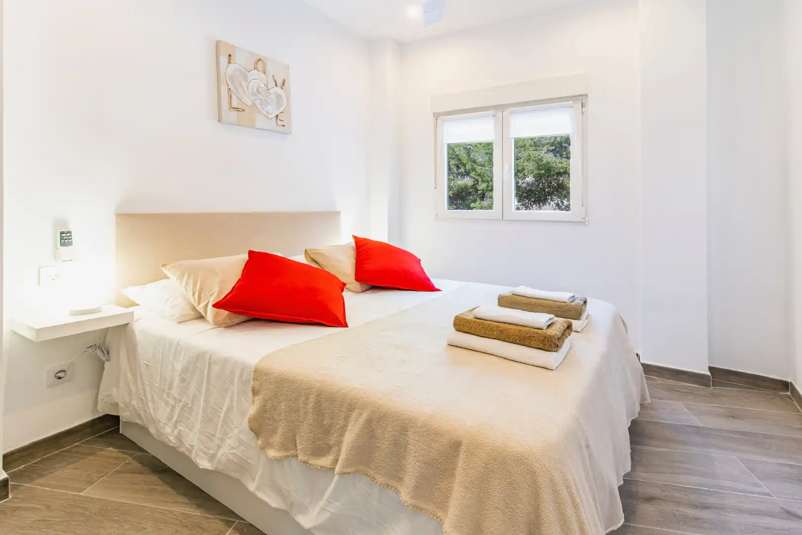 Schlafzimmer von Wohnungen zur Miete in Calvià mit Klimaanlage, Heizung und Möbliert