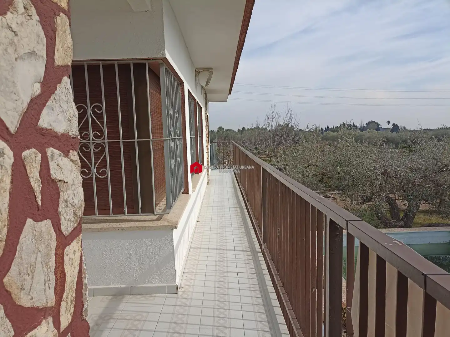 Terrassa de Finca rústica en venda en L'Aldea amb Aire condicionat, Calefacció i Jardí privat