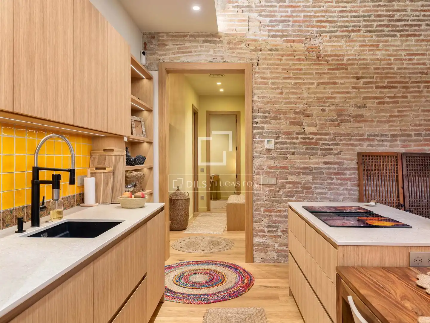 Cocina de Piso en venta en Girona con Aire acondicionado y Parquet
