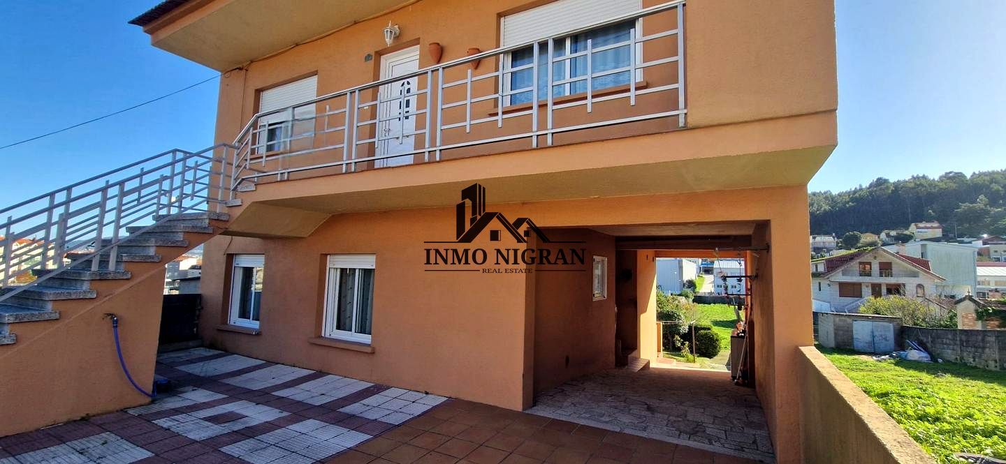 Exterior view of House or chalet for sale in Baiona  with Heating, Private garden and Balcony