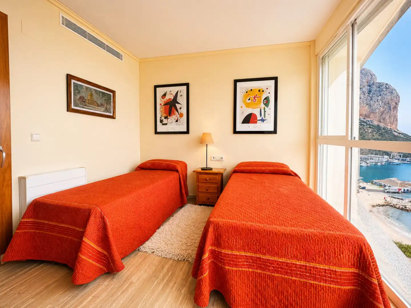 Habitación de Apartamento en venta en Calpe / Calp con Aire acondicionado, Calefacción y Jardín privado