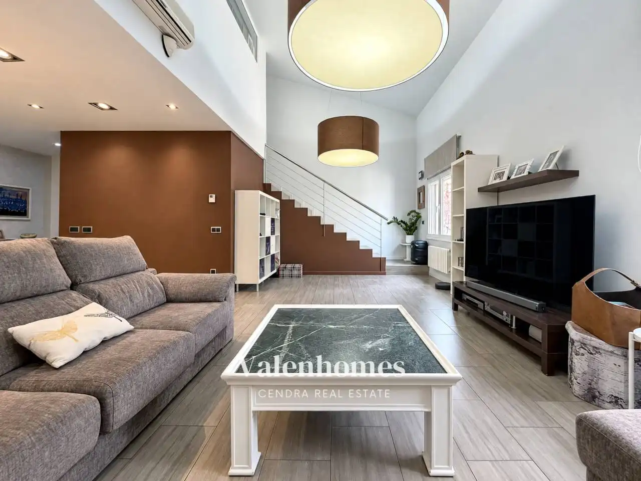 Sala de estar de Casa o chalet en venta en Terrassa con Aire acondicionado, Calefacción y Terraza