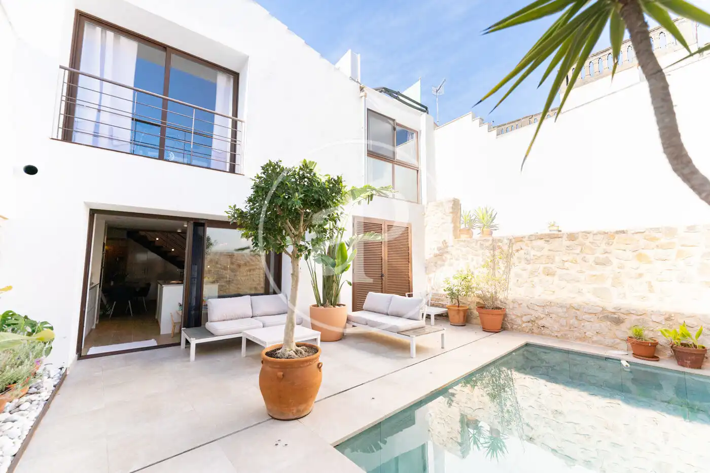 Vista exterior de Casa o chalet en venta en Lloseta con Aire acondicionado, Calefacción y Terraza