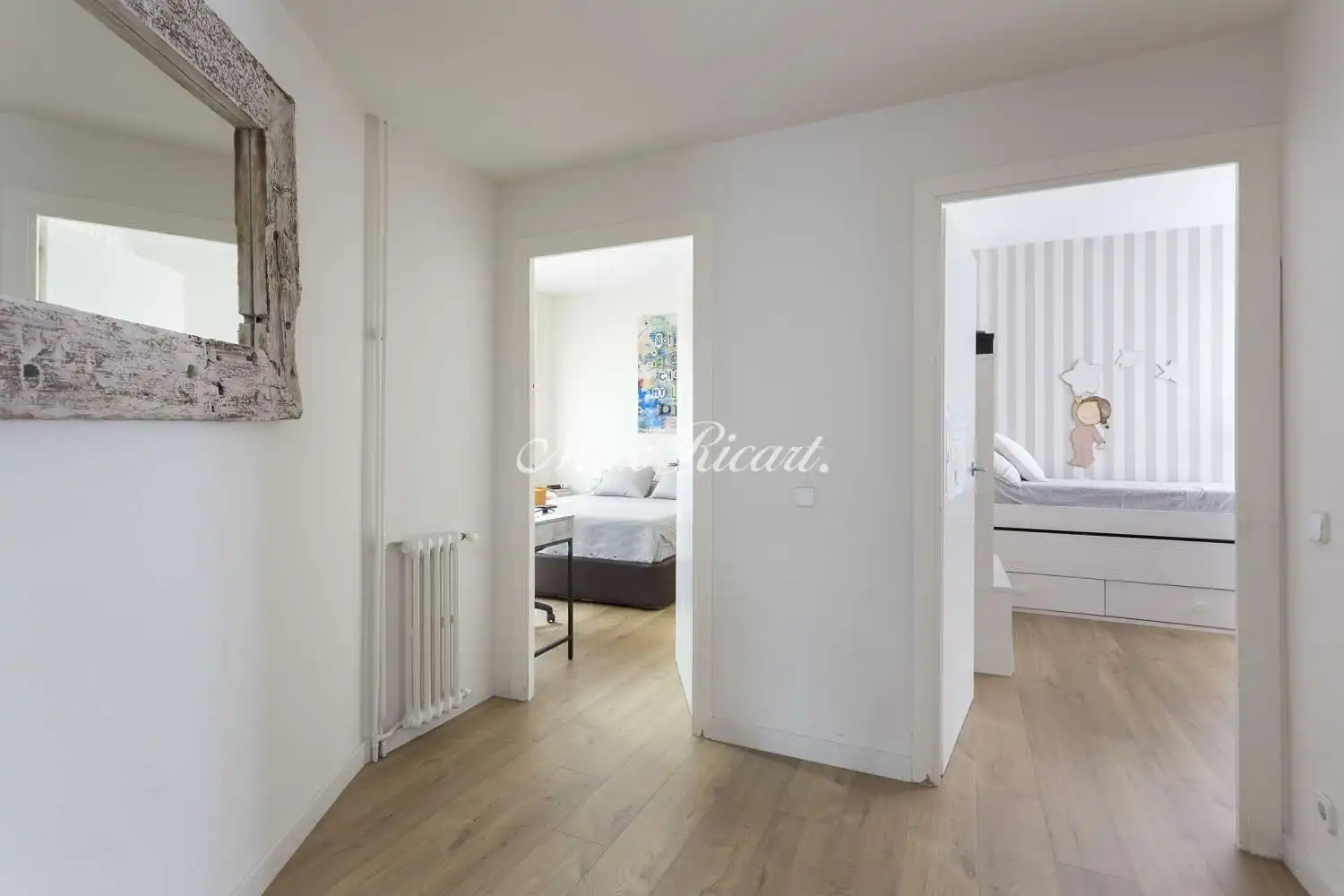 Schlafzimmer von Wohnung zur Miete in Barcelona mit Klimaanlage, Heizung und Terrasse