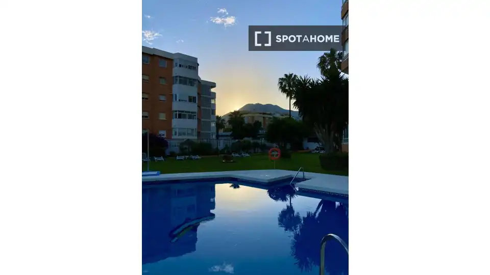 Exterior view of Study for share in Torremolinos  with Air Conditioner, Terrace and Furnished