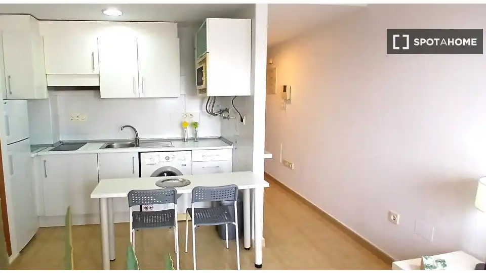 Kitchen of Study for share in Murcia  with Air Conditioner, Terrace and Furnished