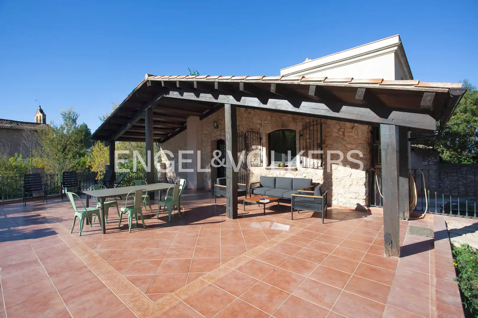 Terraza de Casa o chalet en venta en Montblanc con Aire acondicionado, Calefacción y Jardín privado