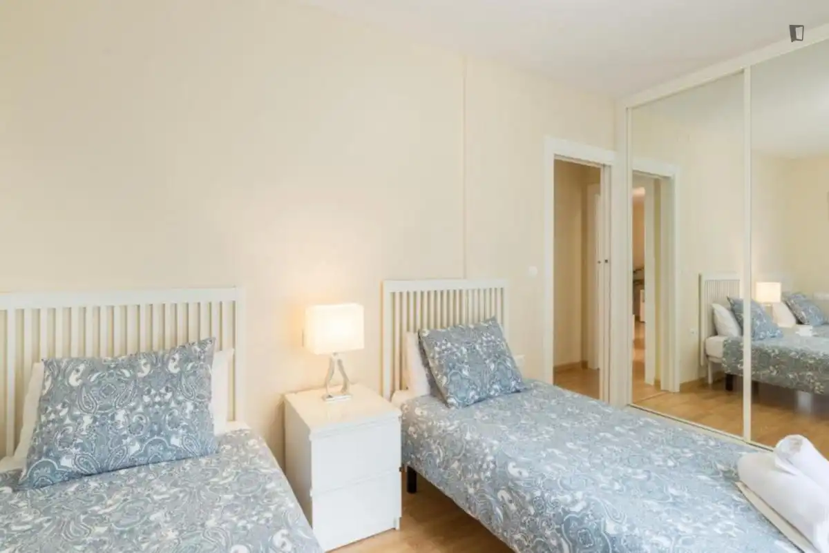 Bedroom of Apartments for rent in Málaga  with Air Conditioner, Furnished and Oven