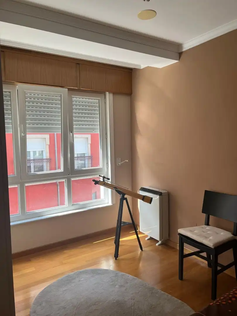 Schlafzimmer von Wohnungen zur Miete in Noia mit Heizung, Möbliert und Balkon