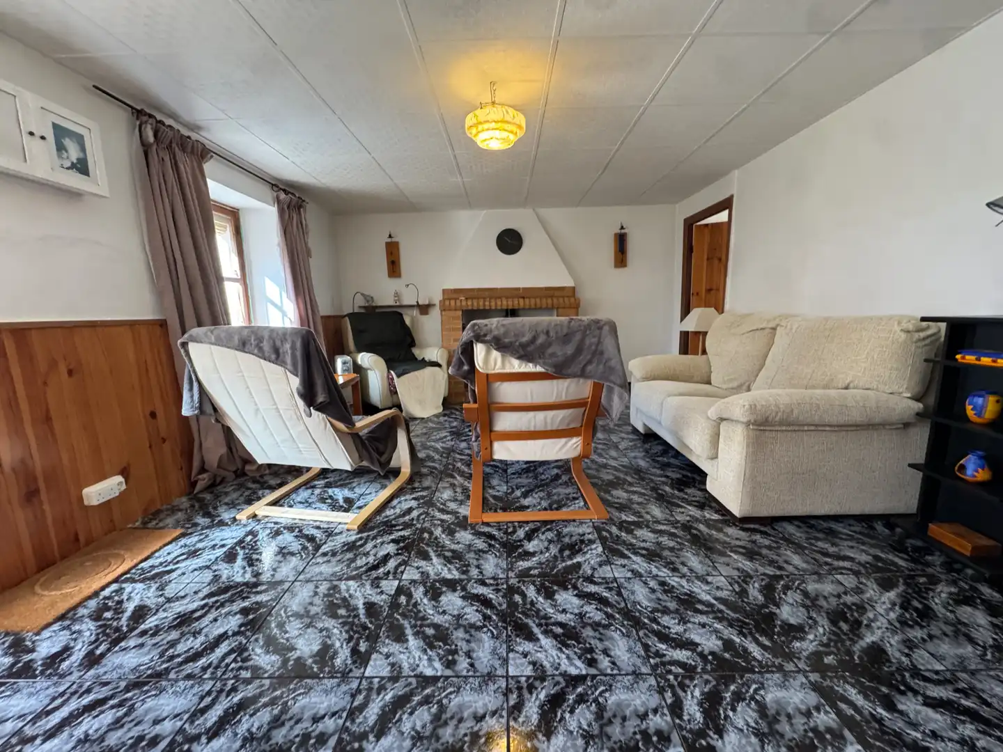 Sala de estar de Casa o chalet en venta en Caravaca de la Cruz con Aire acondicionado, Jardín privado y Trastero