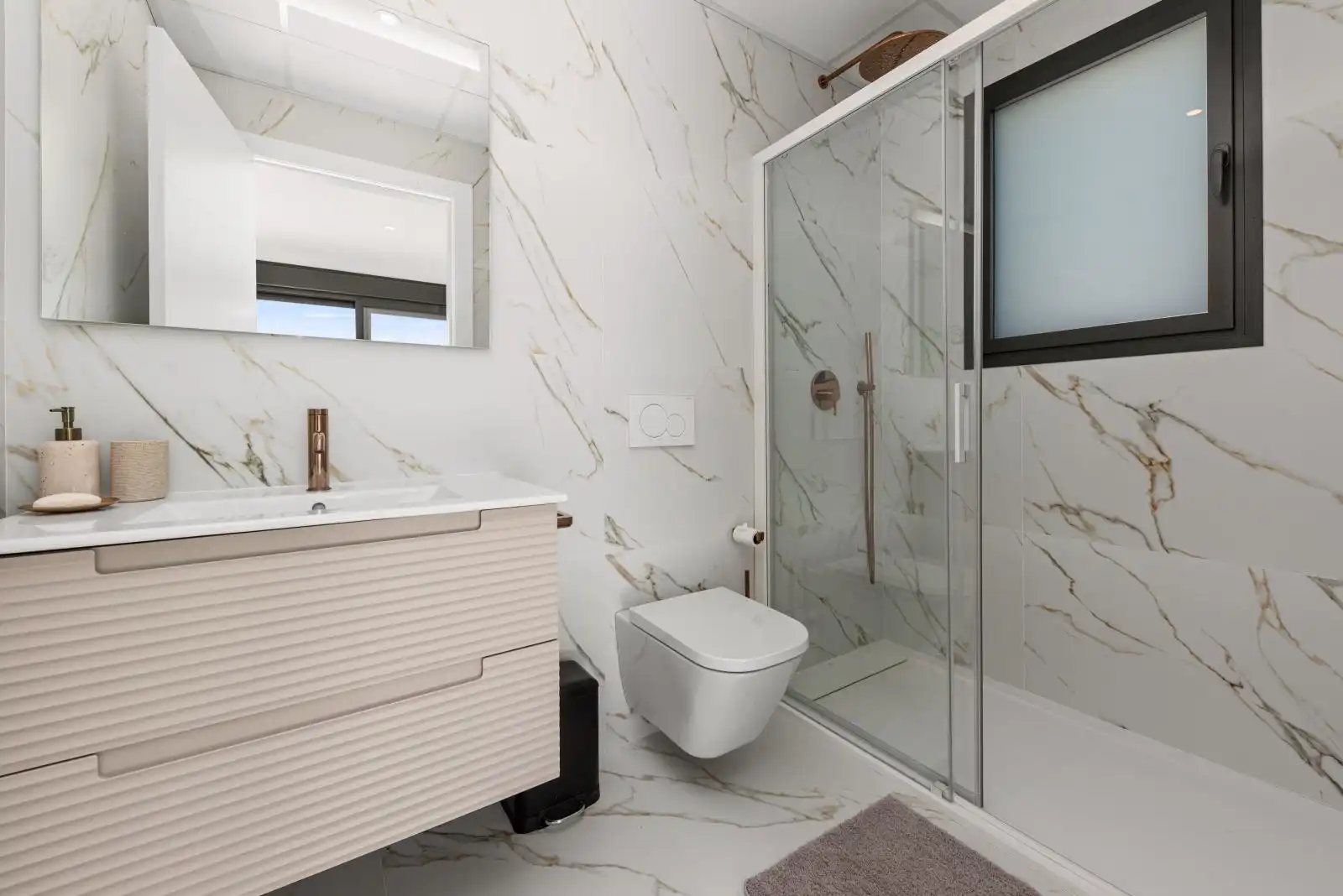 Baño de Casa o chalet en venta en Moraira con Aire acondicionado, Calefacción y Jardín privado