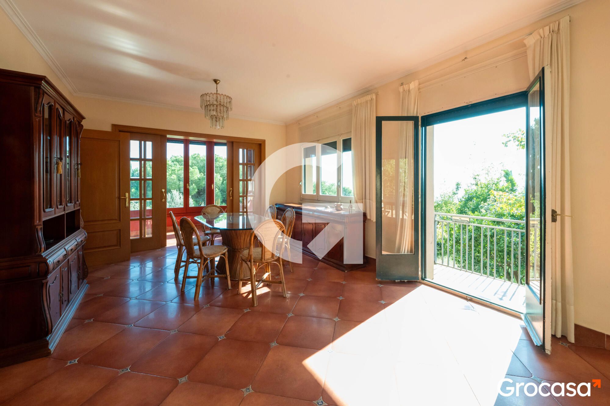 Jardí de Casa o xalet en venda en Mataró amb Calefacció, Jardí privat i Terrassa