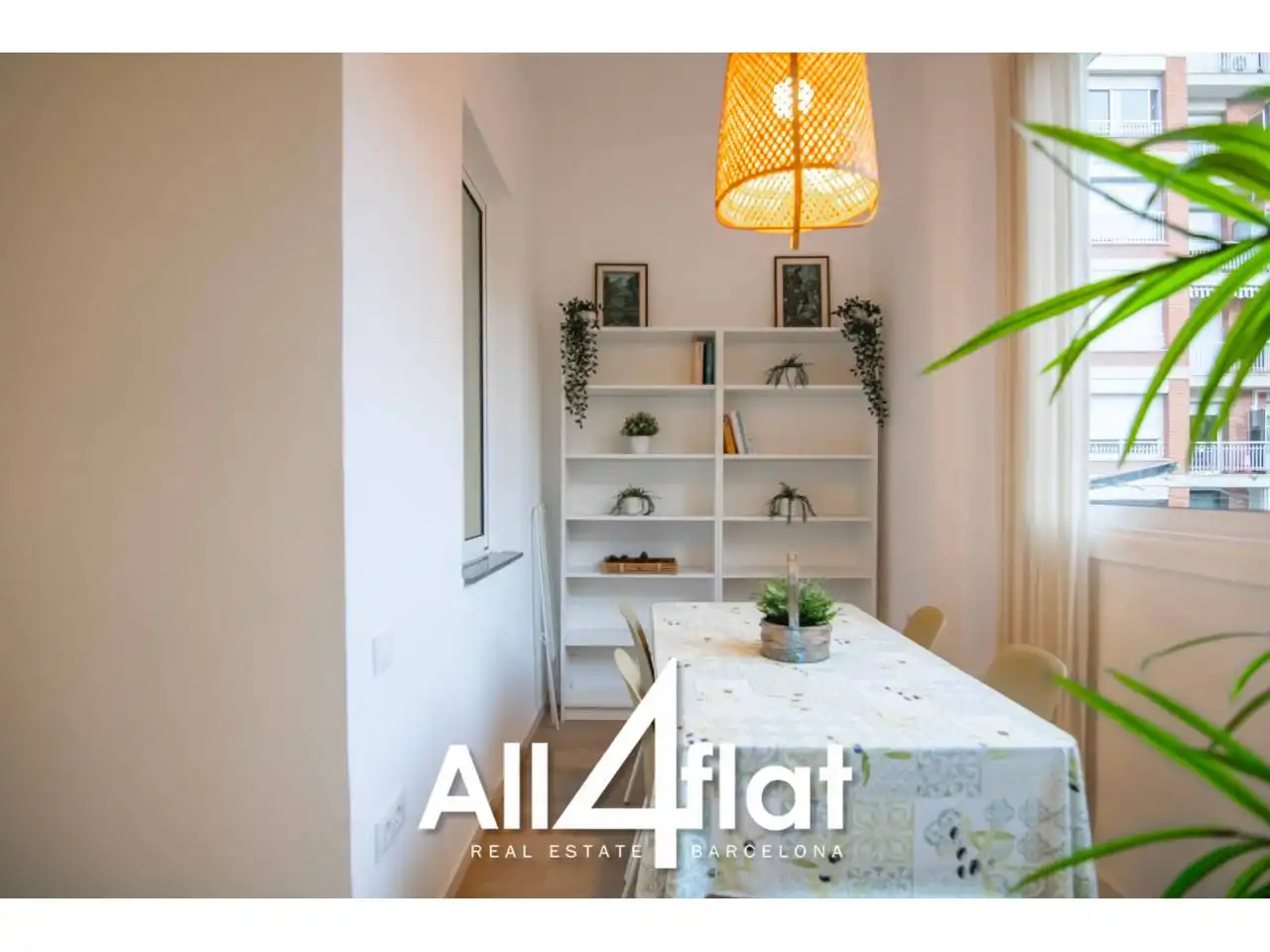 Dining room of Flat for rent in Barcelona  with Furnished and Alarm
