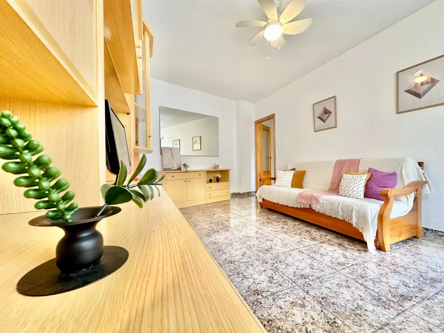 Sala d'estar de Casa o xalet en venda en Los Cuarteros  