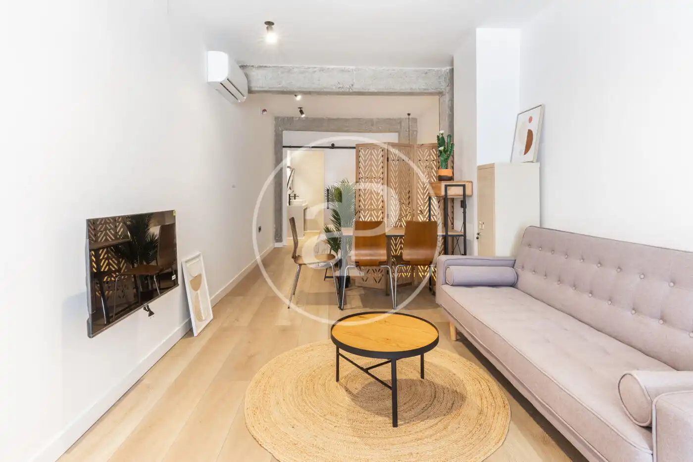 Sala de estar de Loft en venta en Valencia con Aire acondicionado, Calefacción y Amueblado