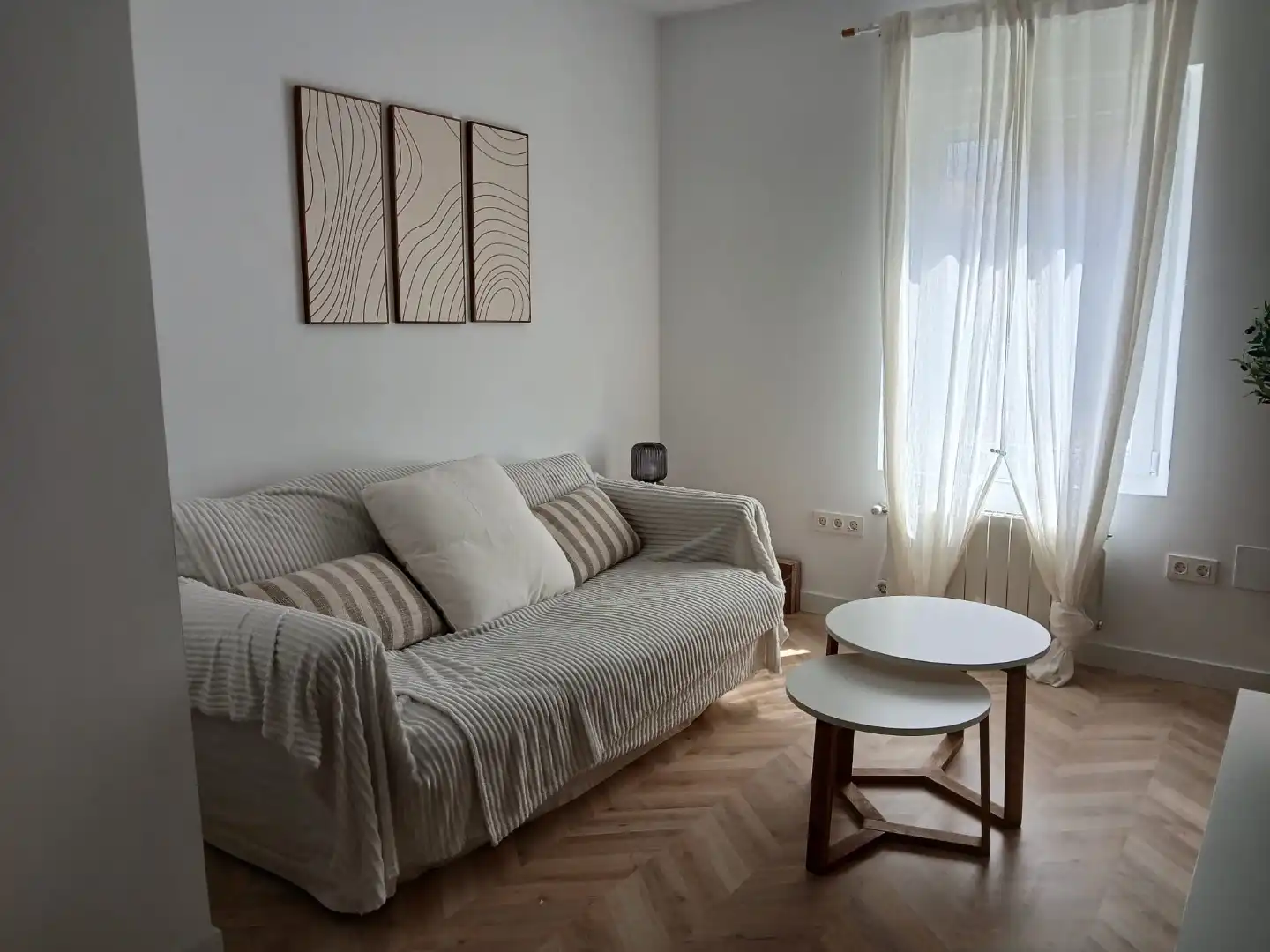 Sala de estar de Piso en venta en Santander