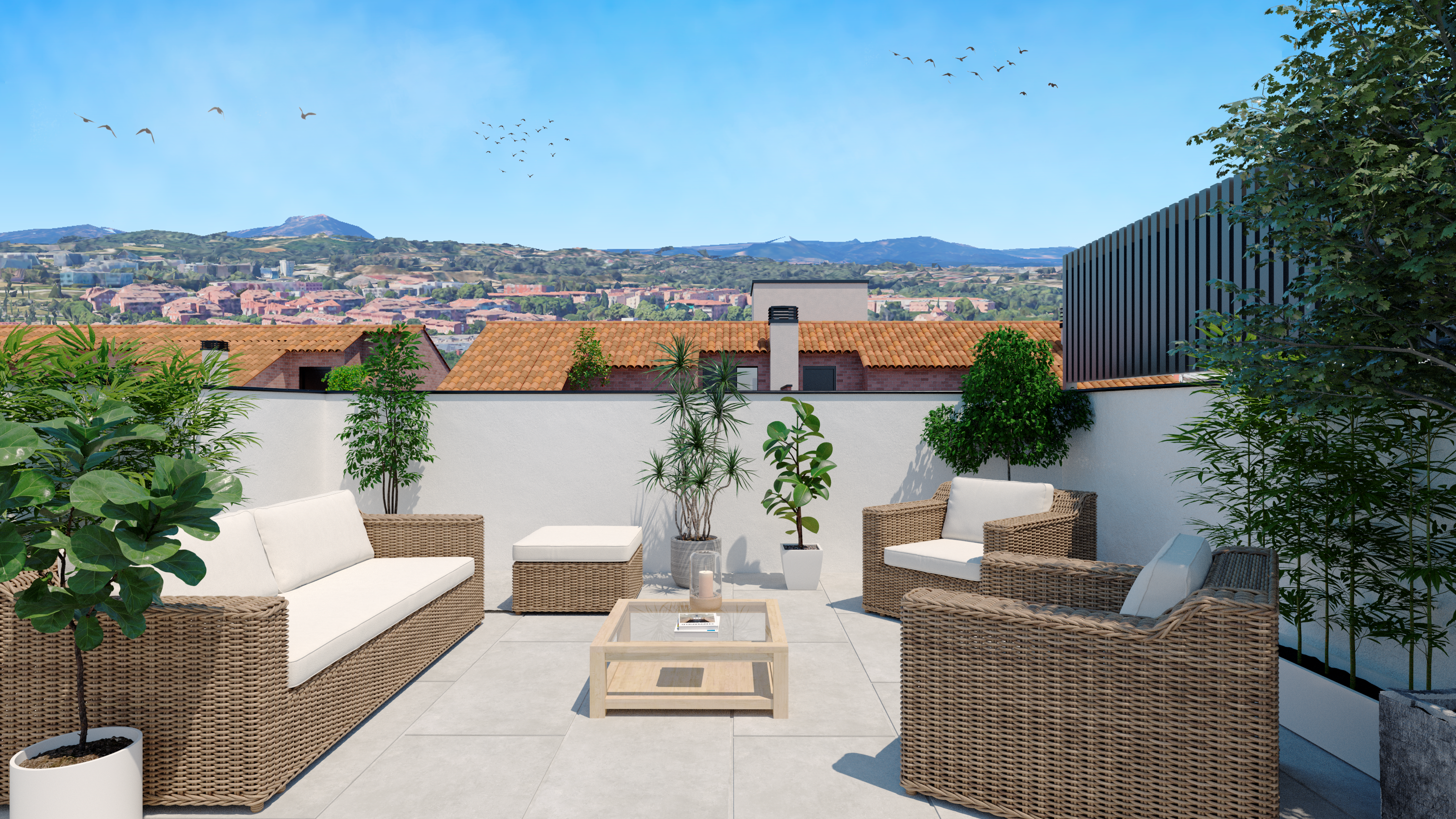 Terrassa de Àtic en venda en Sant Cugat del Vallès amb Aire condicionat, Calefacció i Parquet