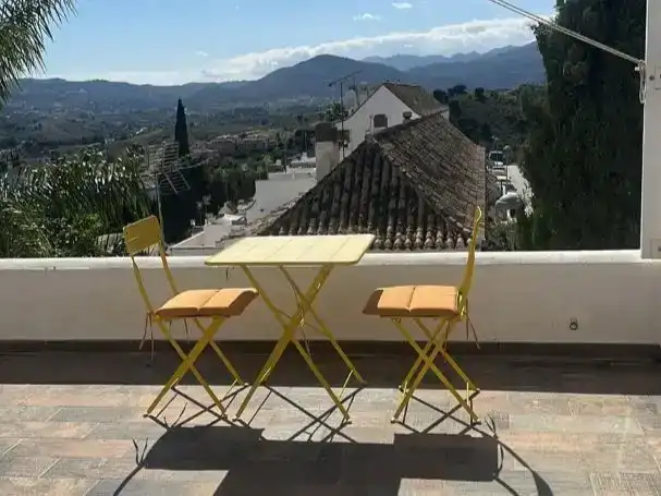 Terrace of Flat for sale in Mijas  with Air Conditioner, Terrace and Swimming Pool