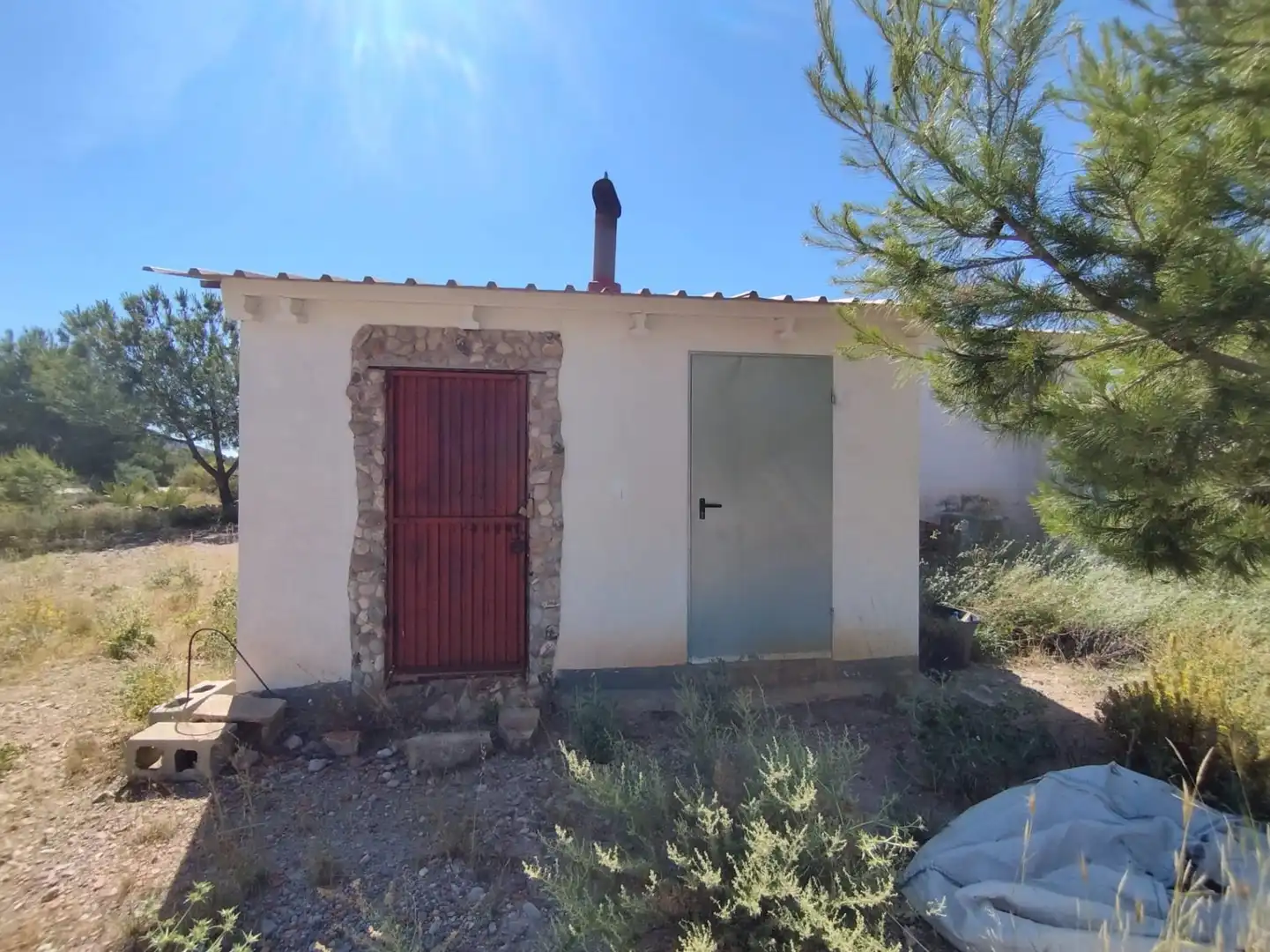 Vista exterior de Casa o chalet en venta en Murcia con Trastero y Amueblado