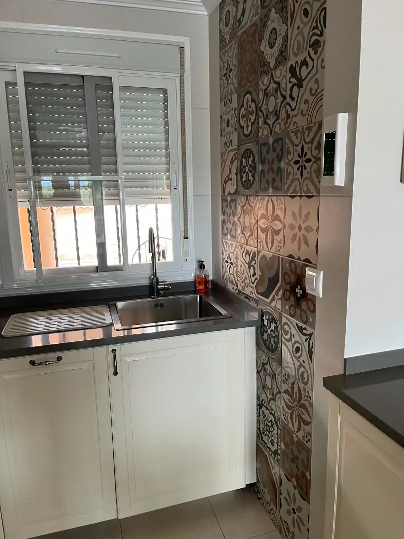 Cocina de Casa adosada en venta en Los Alcázares con Aire acondicionado, Jardín privado y Terraza