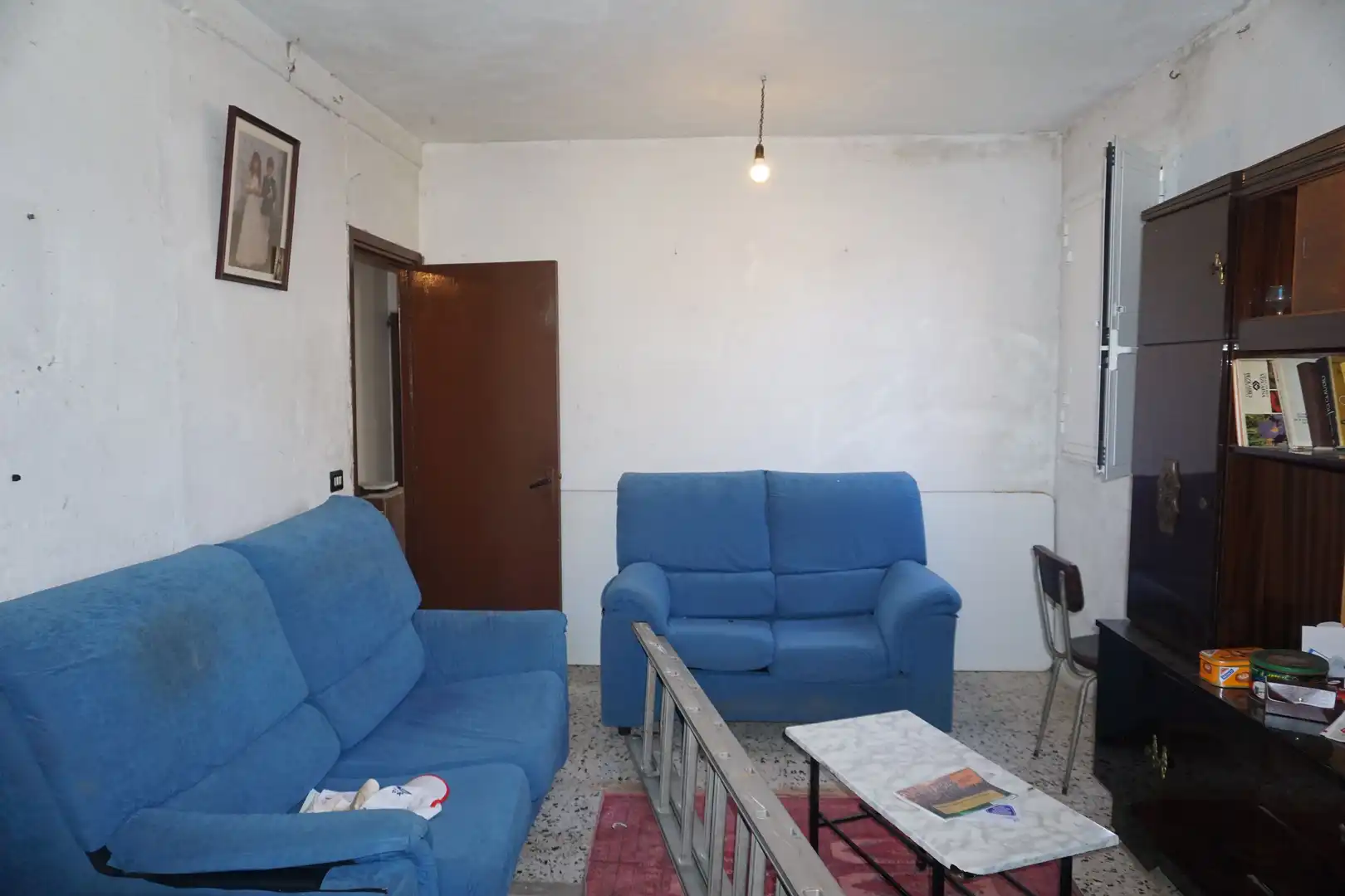 Sala d'estar de Casa o xalet en venda en Melide amb Jardí privat