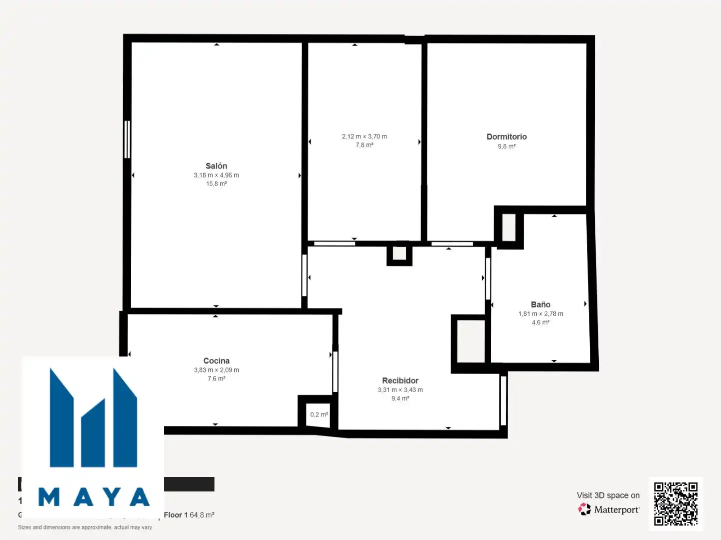 Piso en venta en Leganés con Aire acondicionado, Calefacción y Trastero