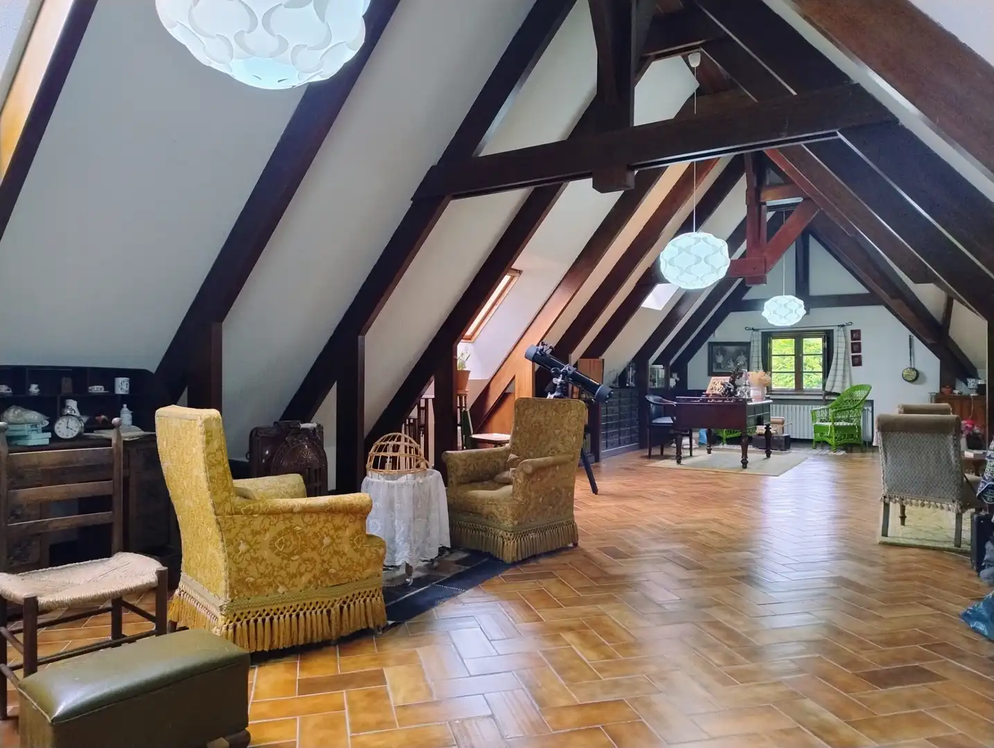 Sala de estar de Casa o chalet en venta en Lugo con Amueblado
