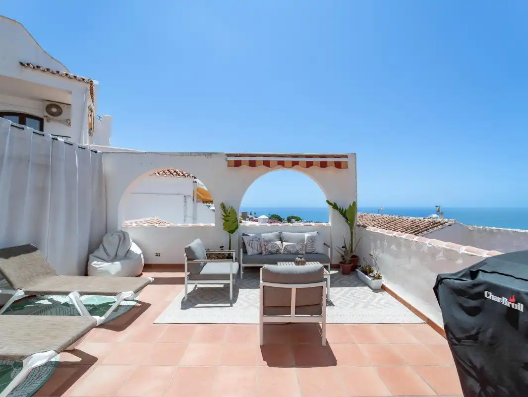 Terraza de Ático en venta en Nerja con Aire acondicionado, Calefacción y Terraza
