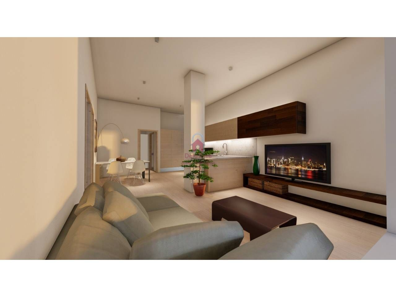 Living room of Flat for sale in Terrassa  with Air Conditioner