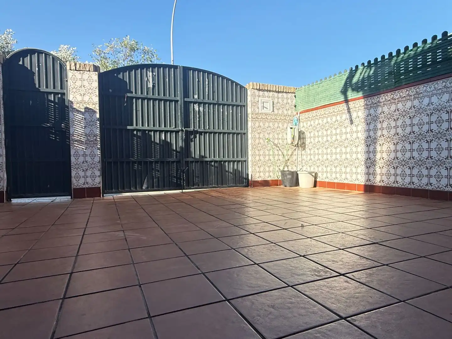 Terraza de Casa adosada en venta en Aljaraque con Aire acondicionado y Amueblado