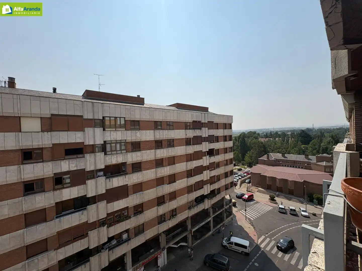 Exterior view of Flat for sale in Aranda de Duero  with Heating, Parquet flooring and Terrace