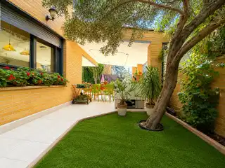 Terraza de Casa o chalet en venta en Rivas-Vaciamadrid con Aire acondicionado, Calefacción y Jardín privado