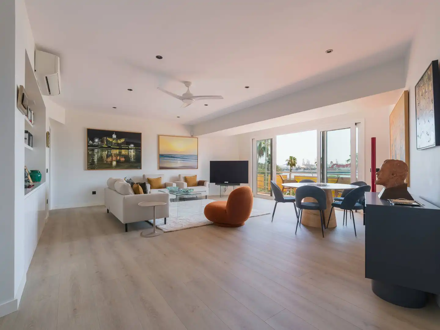 Living room of Flat for sale in Las Palmas de Gran Canaria  with Air Conditioner, Heating and Terrace