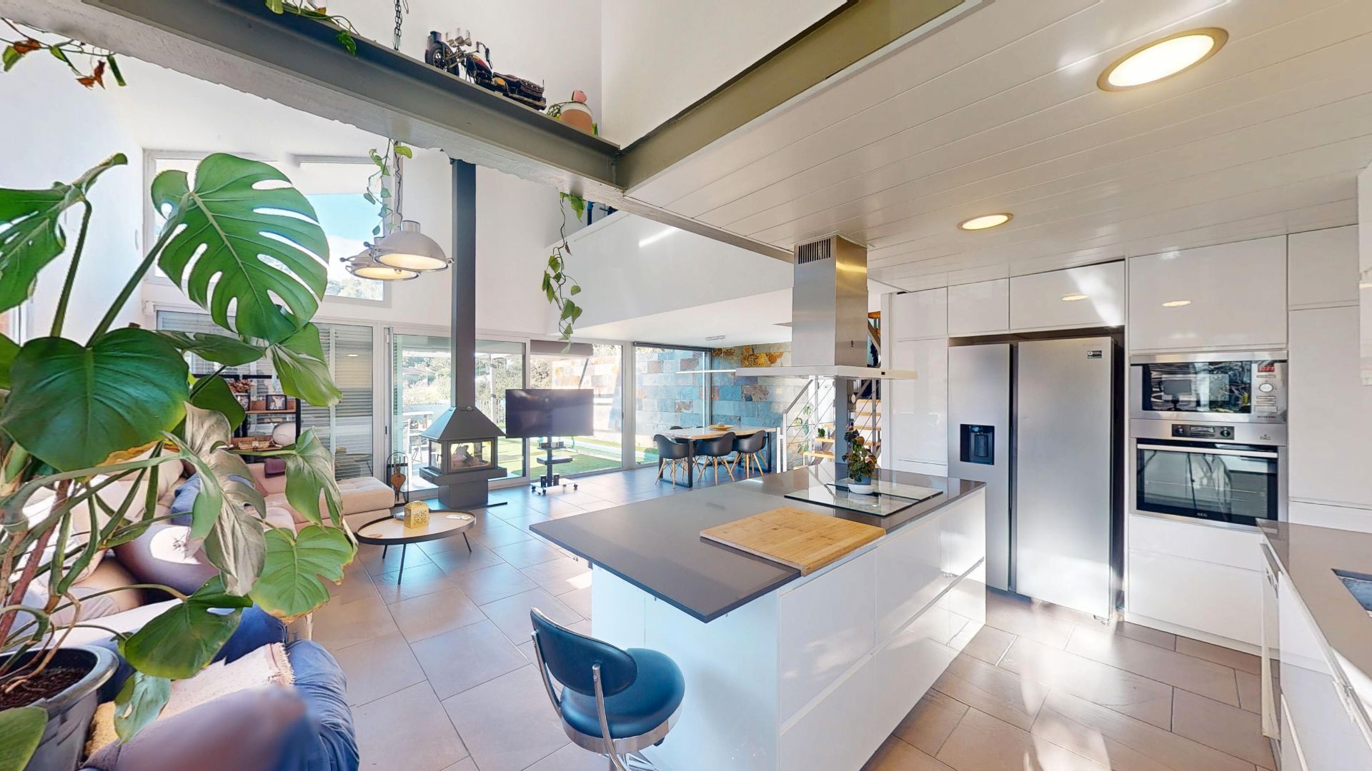 Cocina de Casa o chalet en venta en Castellví de Rosanes con Aire acondicionado, Calefacción y Parquet