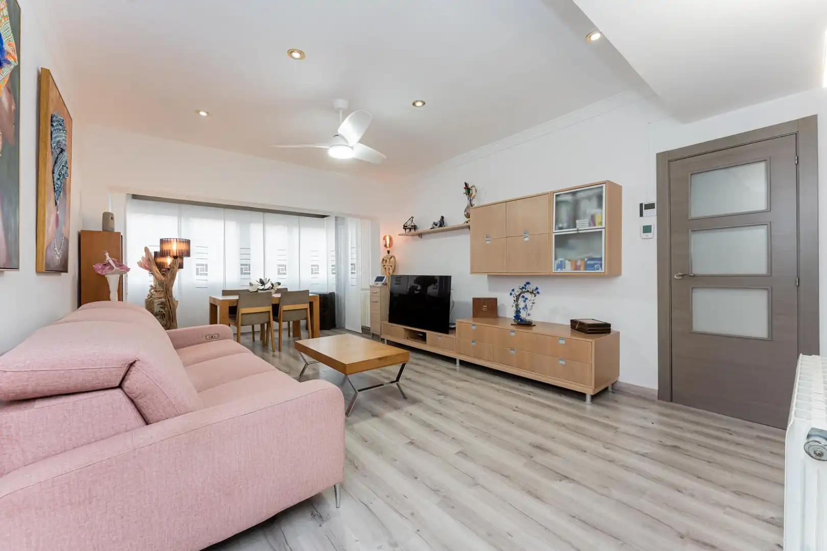Wohnzimmer von Wohnung zum Verkauf in Viladecans mit Klimaanlage, Heizung und Parkett