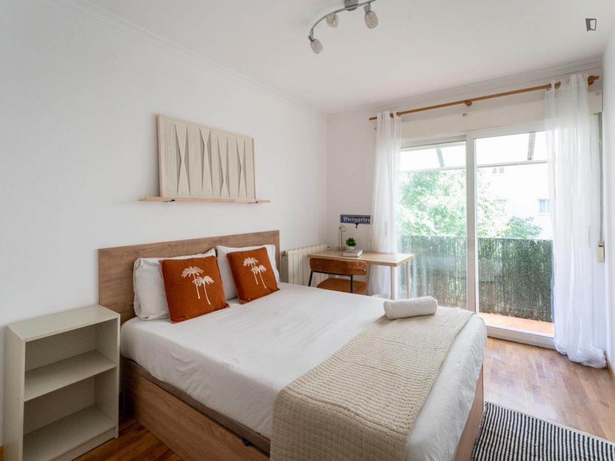 Dormitori de Apartament per a compartir en  Madrid Capital amb Aire condicionat, Calefacció i Moblat