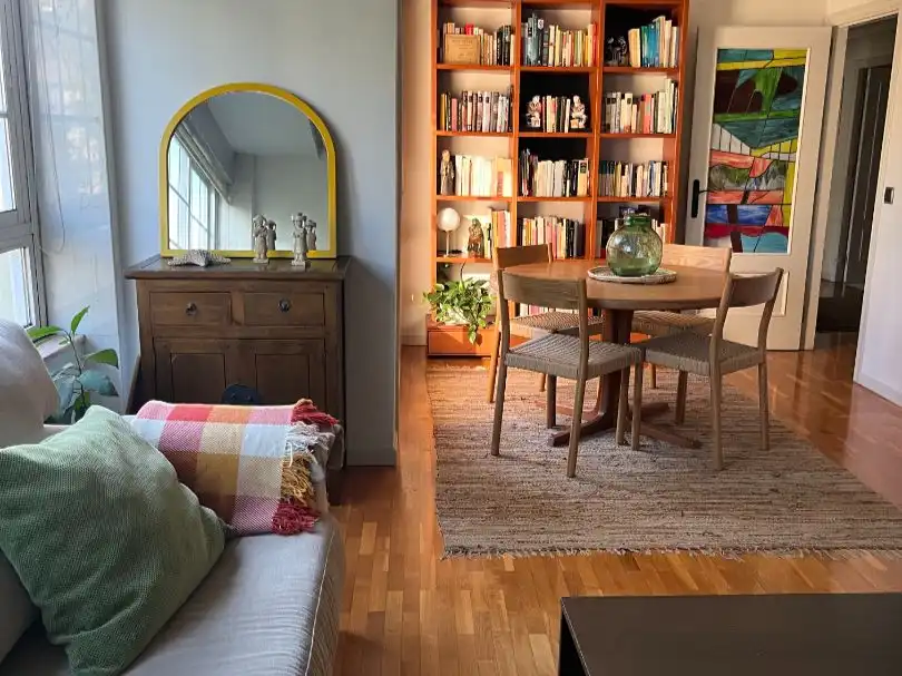 Sala de estar de Piso en venta en Vigo  con Balcón